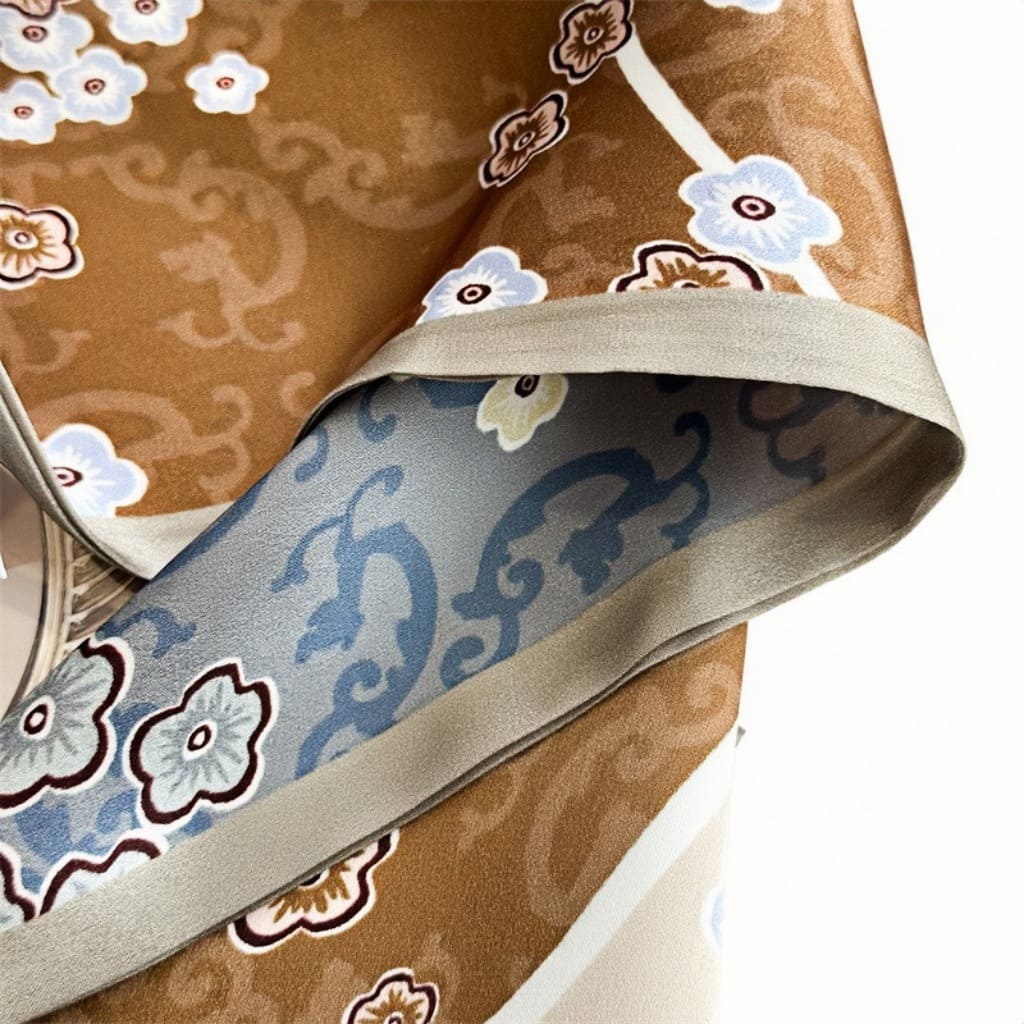 MaraSilk Pure Mulberry Silk Scarf - Ribbon Satin MS735