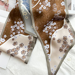 MaraSilk Pure Mulberry Silk Scarf - Ribbon Satin MS735