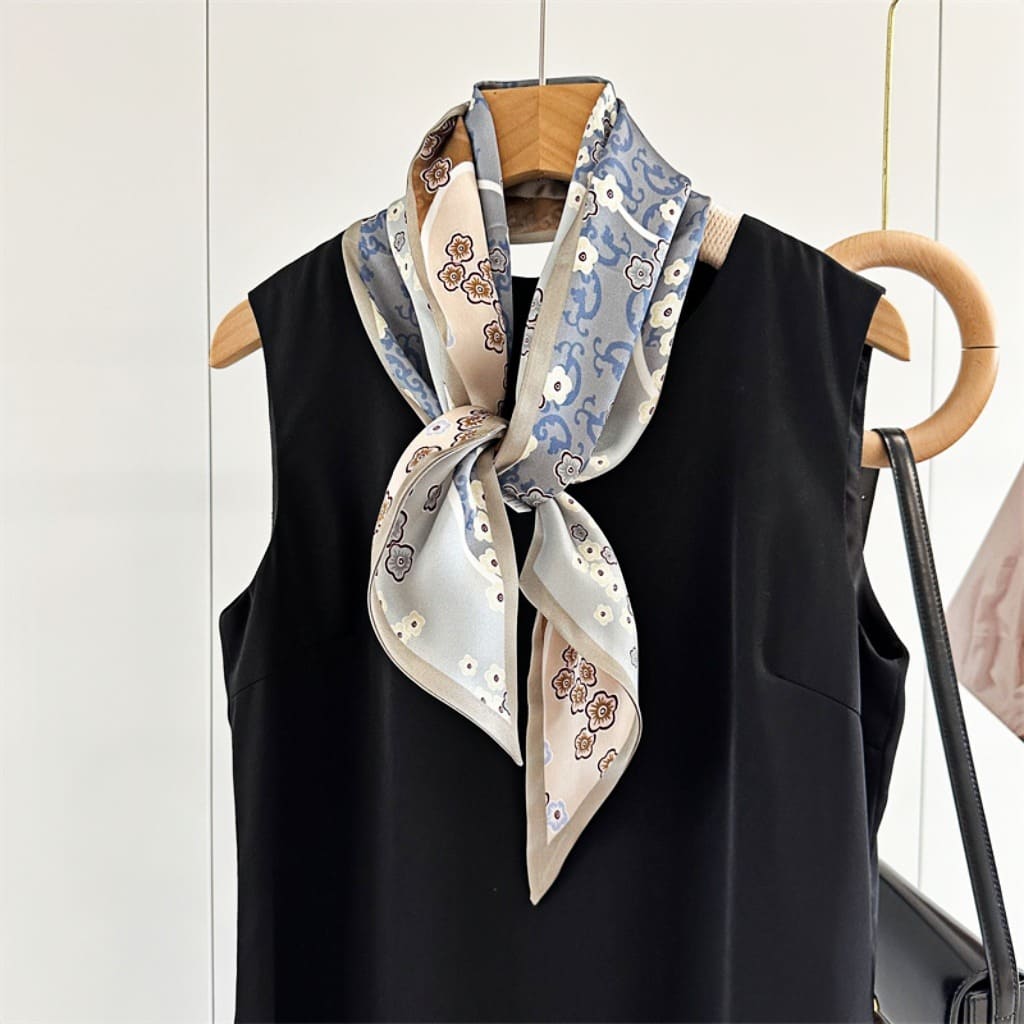 MaraSilk Pure Mulberry Silk Scarf - Ribbon Satin MS735