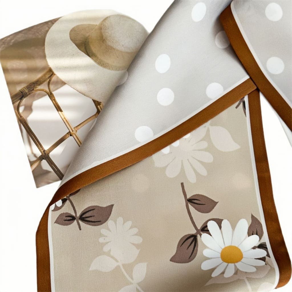 MaraSilk Pure Mulberry Silk Scarf - Ribbon Satin MS737