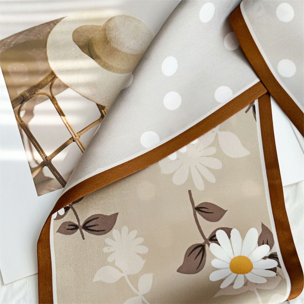 MaraSilk Pure Mulberry Silk Scarf - Ribbon Satin MS737