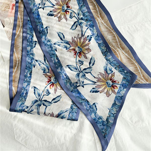 MaraSilk Pure Mulberry Silk Scarf - Ribbon Satin MS739