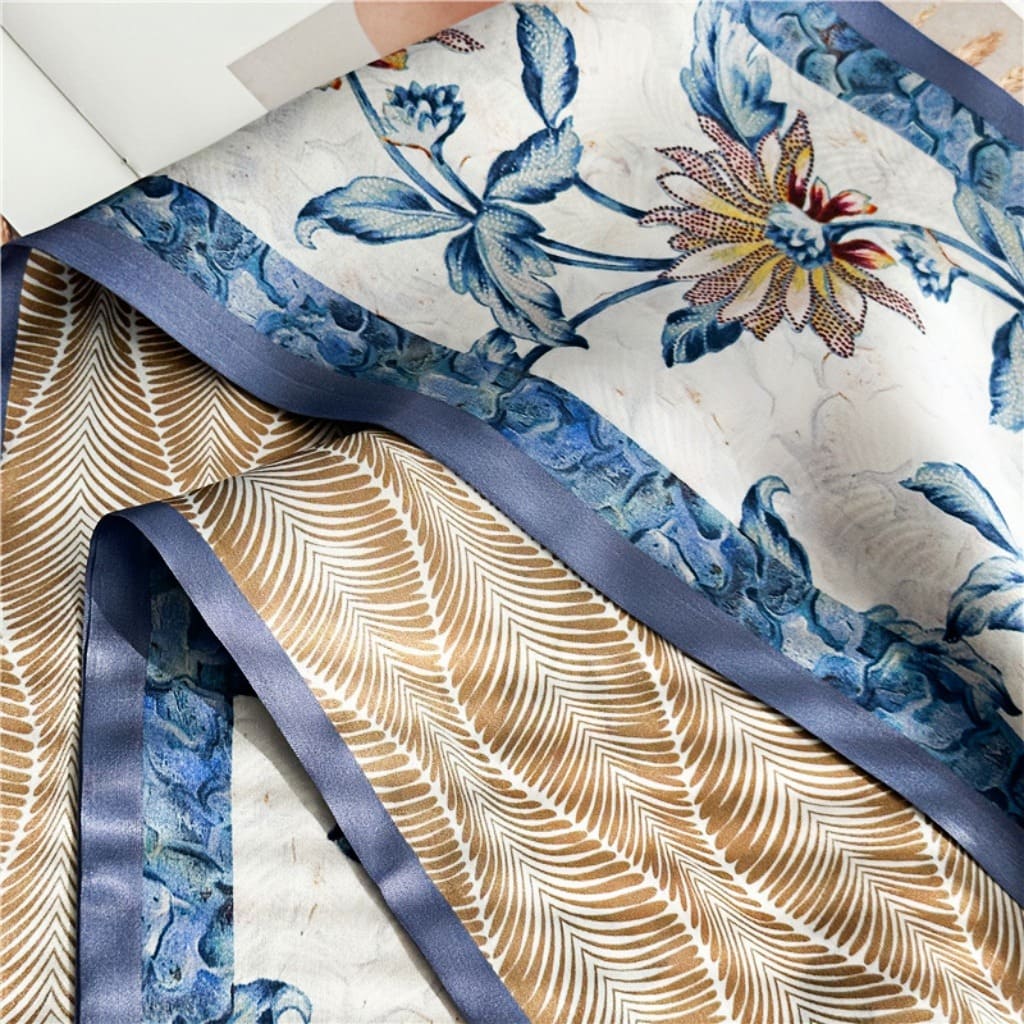 MaraSilk Pure Mulberry Silk Scarf - Ribbon Satin MS739