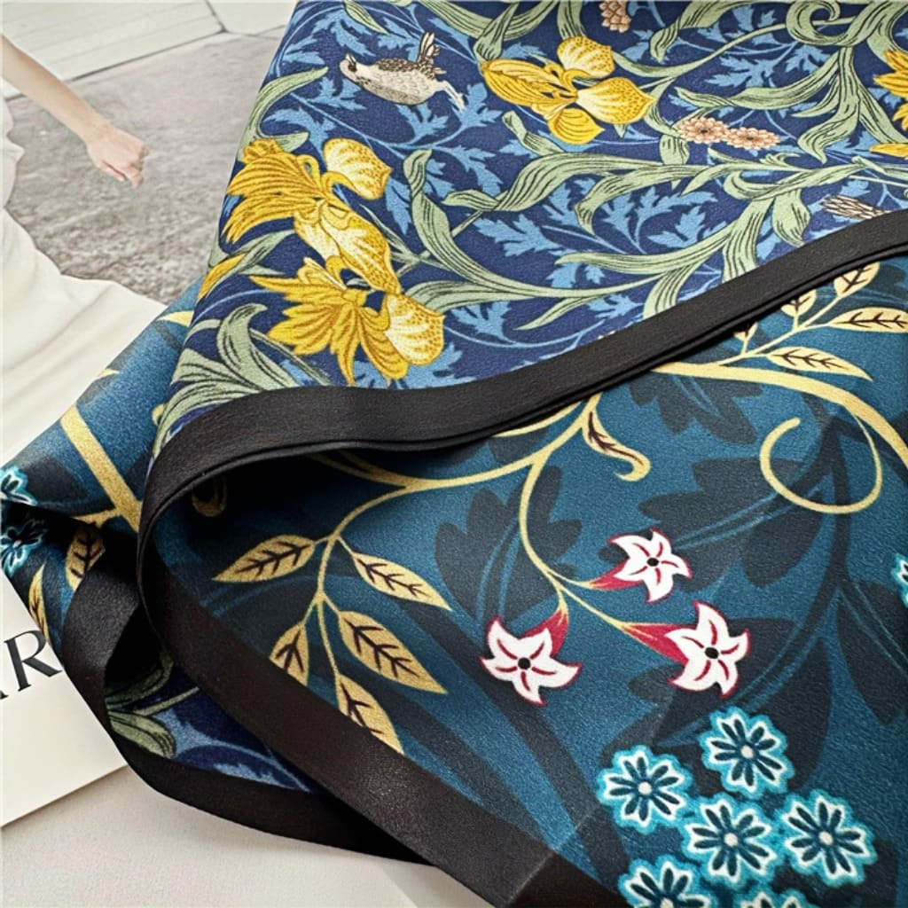 MaraSilk Pure Mulberry Silk Scarf - Ribbon Satin MS740