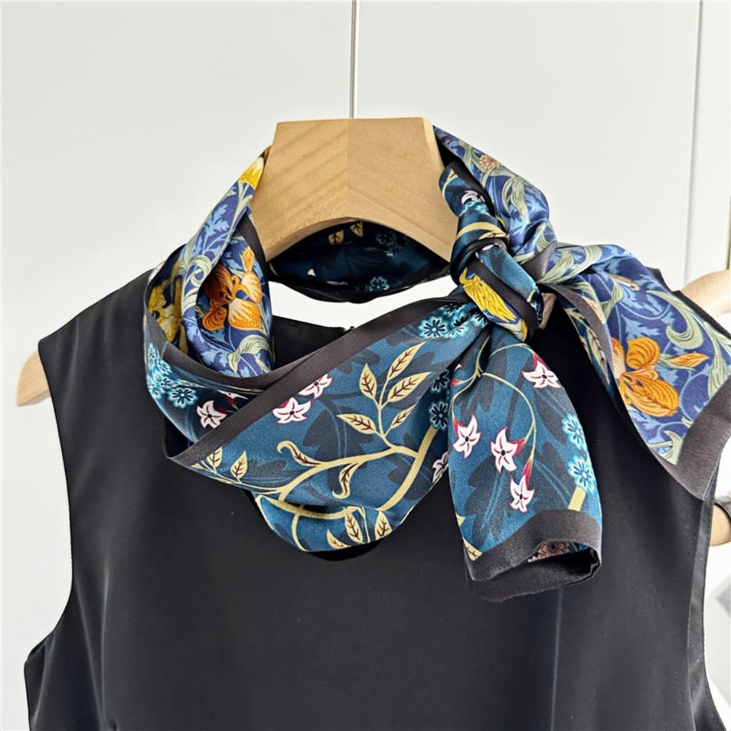 MaraSilk Pure Mulberry Silk Scarf - Ribbon Satin MS740