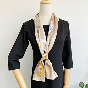 MaraSilk Pure Mulberry Silk Scarf - Ribbon Satin MS743