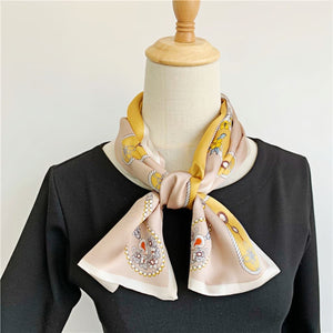 MaraSilk Pure Mulberry Silk Scarf - Ribbon Satin MS743 59" x 6" MS74301