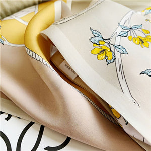 MaraSilk Pure Mulberry Silk Scarf - Ribbon Satin MS743