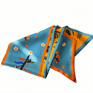 MaraSilk Pure Mulberry Silk Scarf - Ribbon Satin MS744