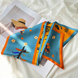 MaraSilk Pure Mulberry Silk Scarf - Ribbon Satin MS744