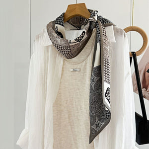 MaraSilk Pure Mulberry Silk Scarf - Ribbon Satin MS745