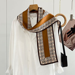 MaraSilk Pure Mulberry Silk Scarf - Ribbon Satin MS746