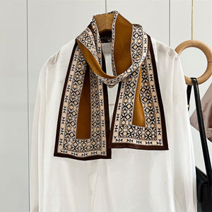 MaraSilk Pure Mulberry Silk Scarf - Ribbon Satin MS746 59" x 6" MS74601