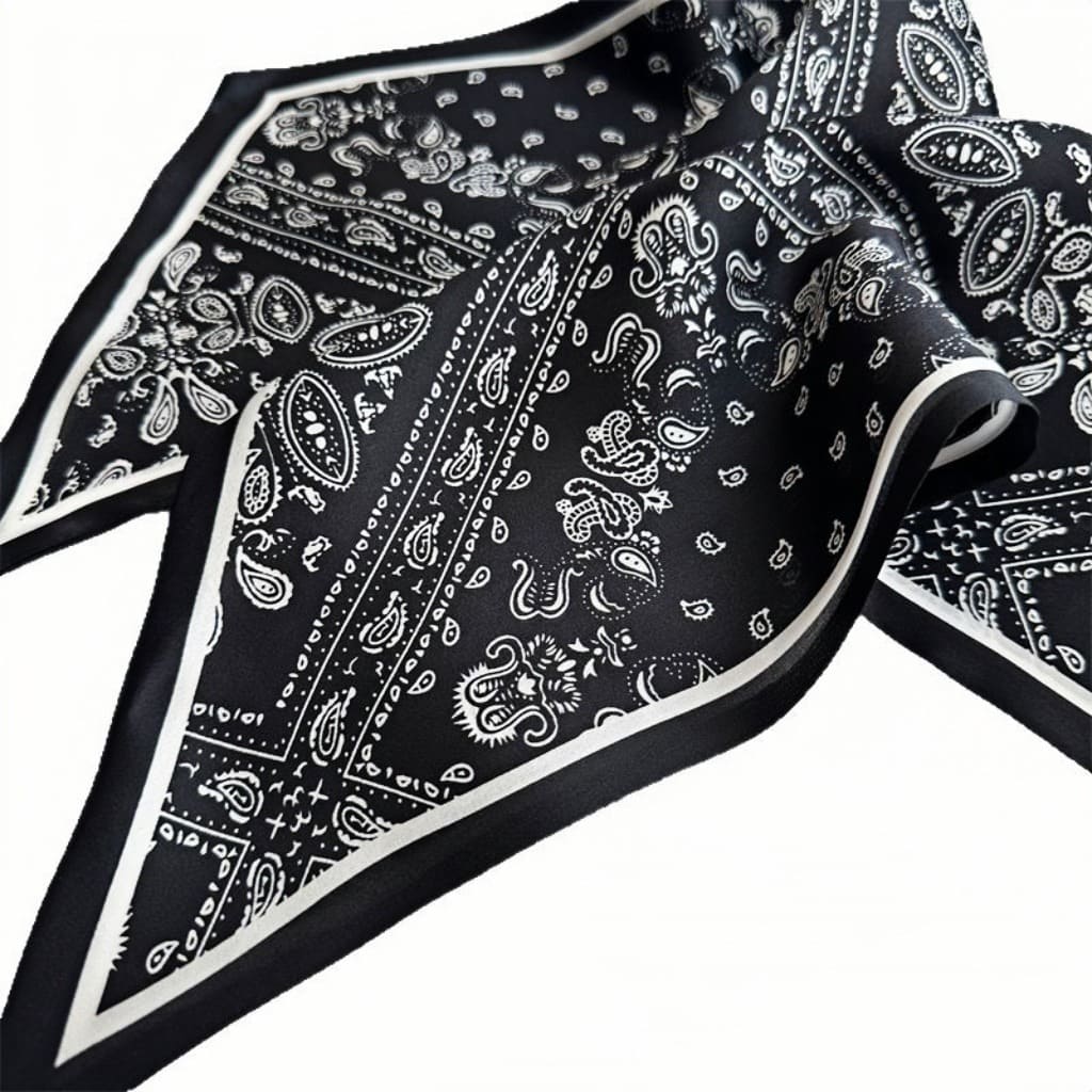 MaraSilk Pure Mulberry Silk Scarf - Ribbon Satin MS747