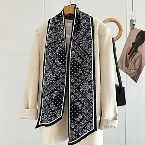 MaraSilk Pure Mulberry Silk Scarf - Ribbon Satin MS747