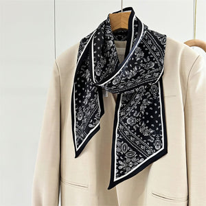 MaraSilk Pure Mulberry Silk Scarf - Ribbon Satin MS747 59" x 6" MS74701