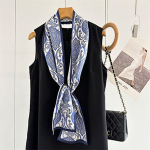 MaraSilk Pure Mulberry Silk Scarf - Ribbon Satin MS748