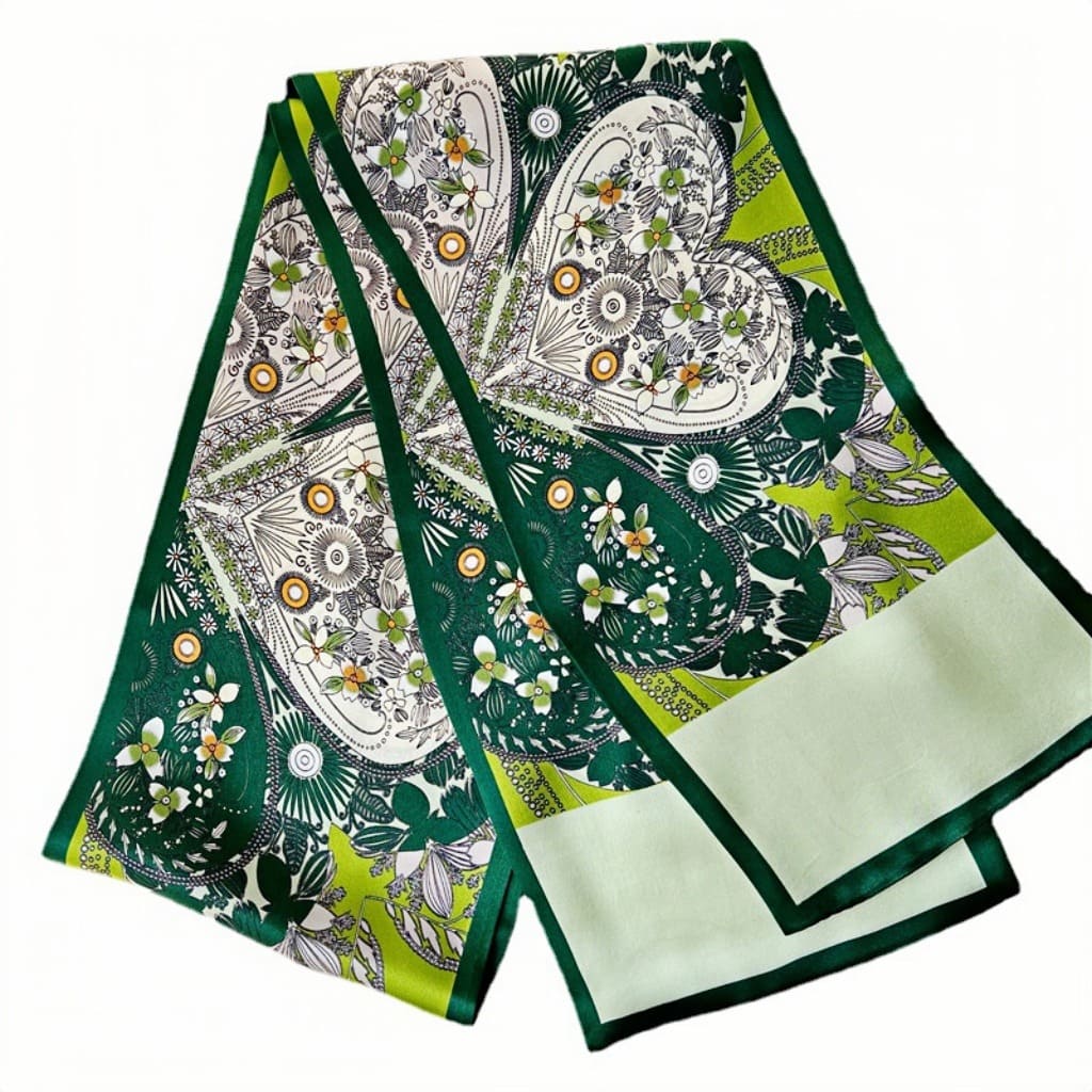 MaraSilk Pure Mulberry Silk Scarf - Ribbon Satin MS749