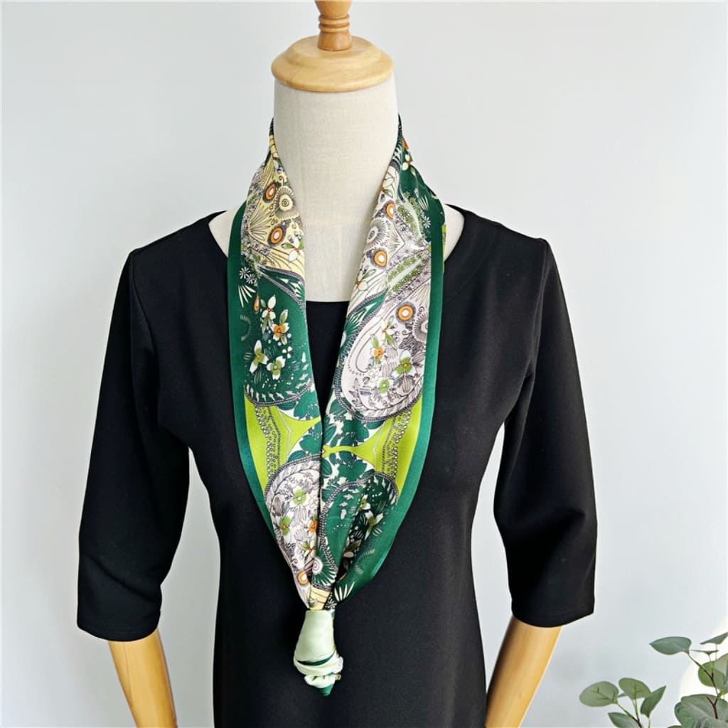 MaraSilk Pure Mulberry Silk Scarf - Ribbon Satin MS749