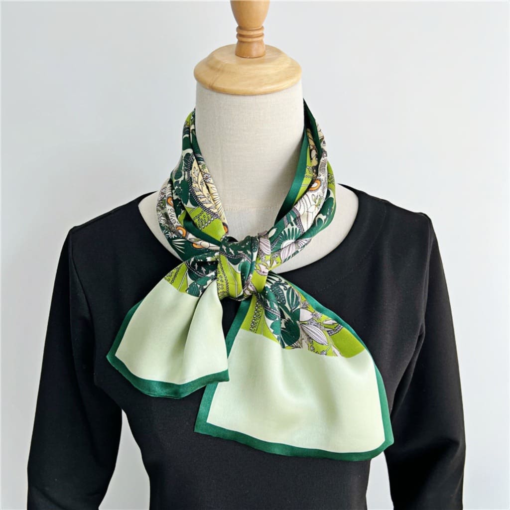 MaraSilk Pure Mulberry Silk Scarf - Ribbon Satin MS749 59" x 6" MS74901