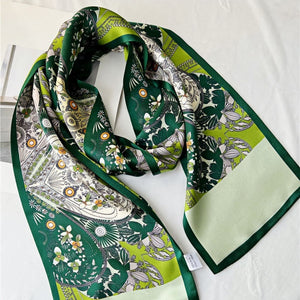 MaraSilk Pure Mulberry Silk Scarf - Ribbon Satin MS749