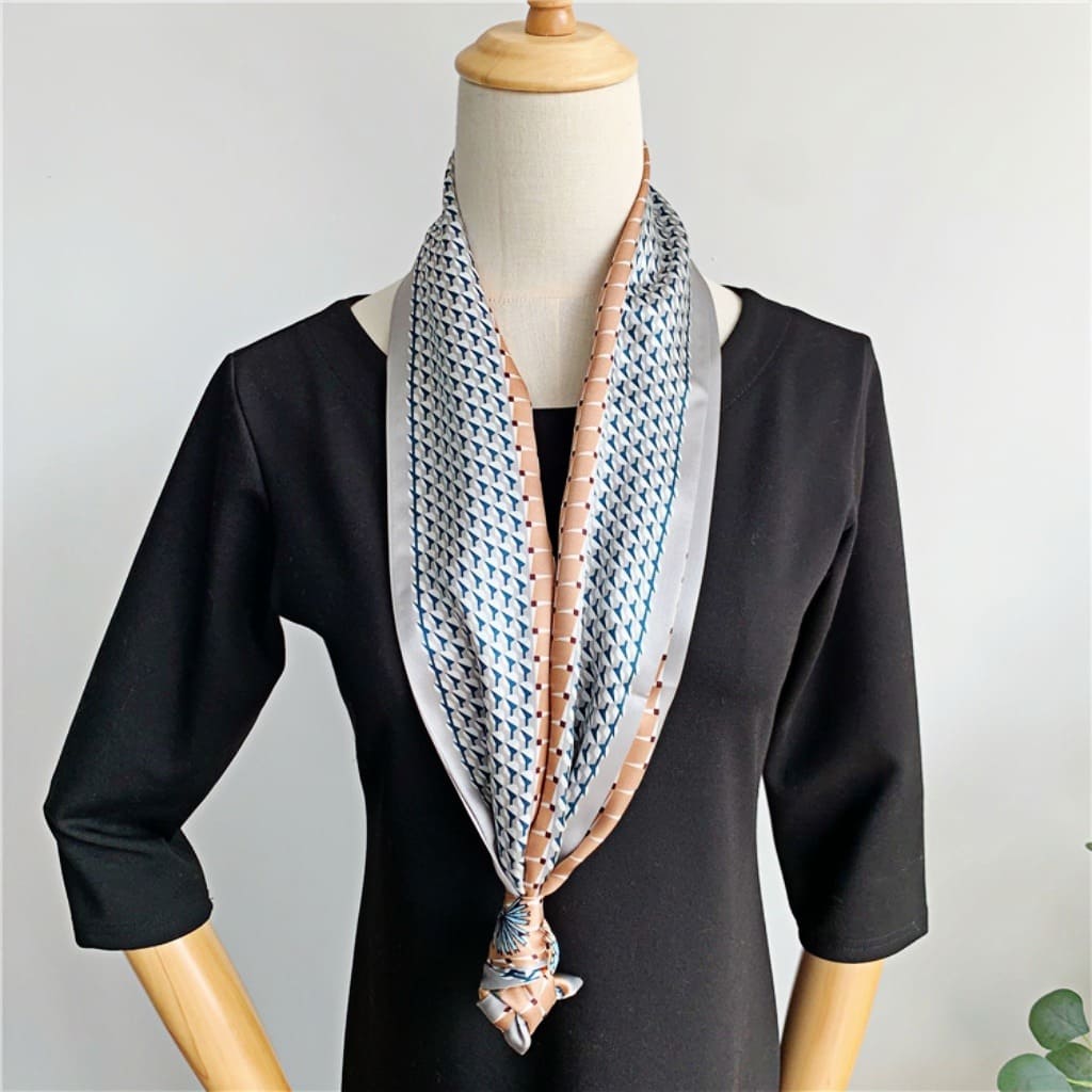 MaraSilk Pure Mulberry Silk Scarf - Ribbon Satin MS750