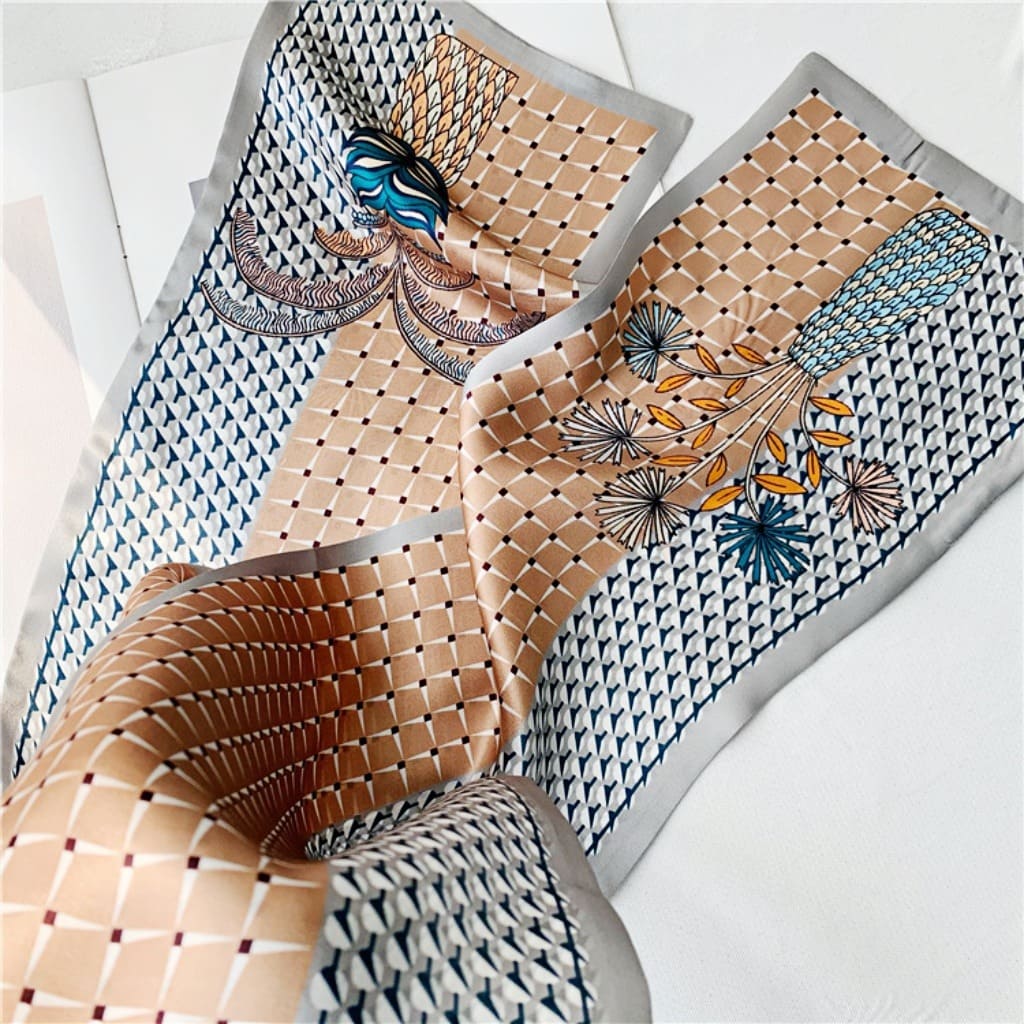 MaraSilk Pure Mulberry Silk Scarf - Ribbon Satin MS750