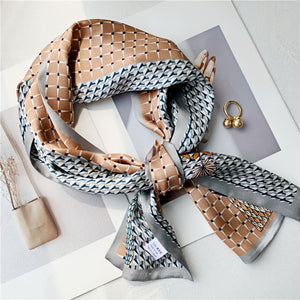 MaraSilk Pure Mulberry Silk Scarf - Ribbon Satin MS750