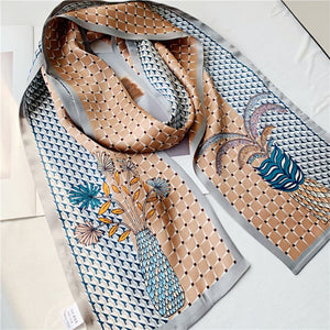 MaraSilk Pure Mulberry Silk Scarf - Ribbon Satin MS750