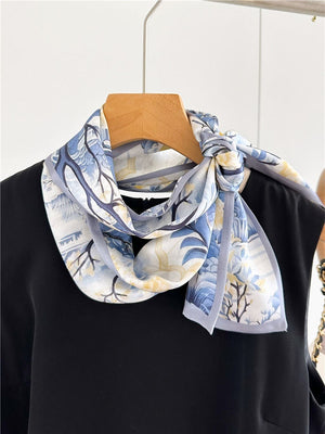 MaraSilk Pure Mulberry Silk Scarf - Ribbon Satin MS752