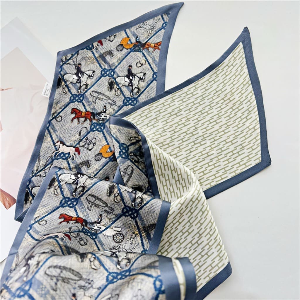 MaraSilk Pure Mulberry Silk Scarf - Ribbon Satin MS753