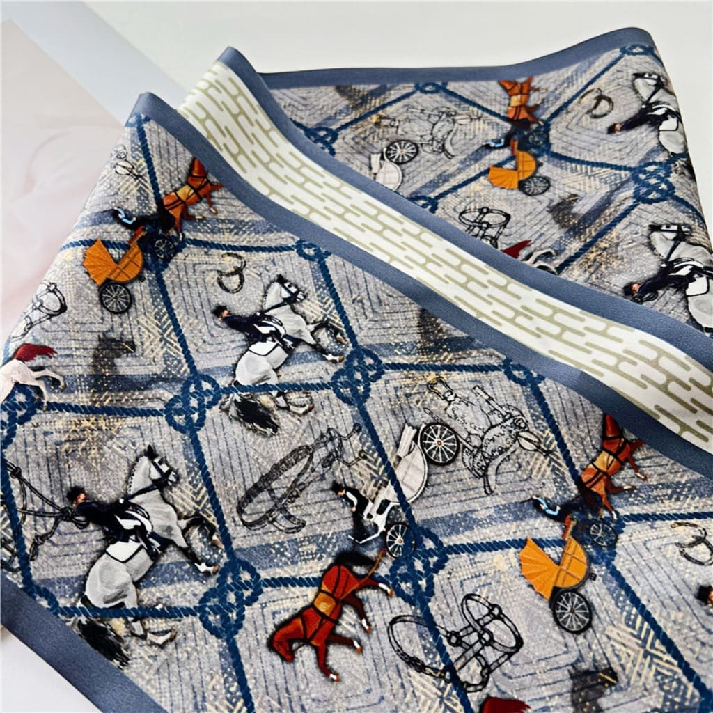 MaraSilk Pure Mulberry Silk Scarf - Ribbon Satin MS753