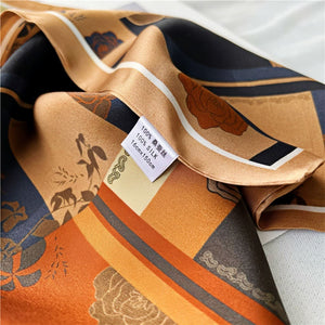 MaraSilk Pure Mulberry Silk Scarf - Ribbon Satin MS754
