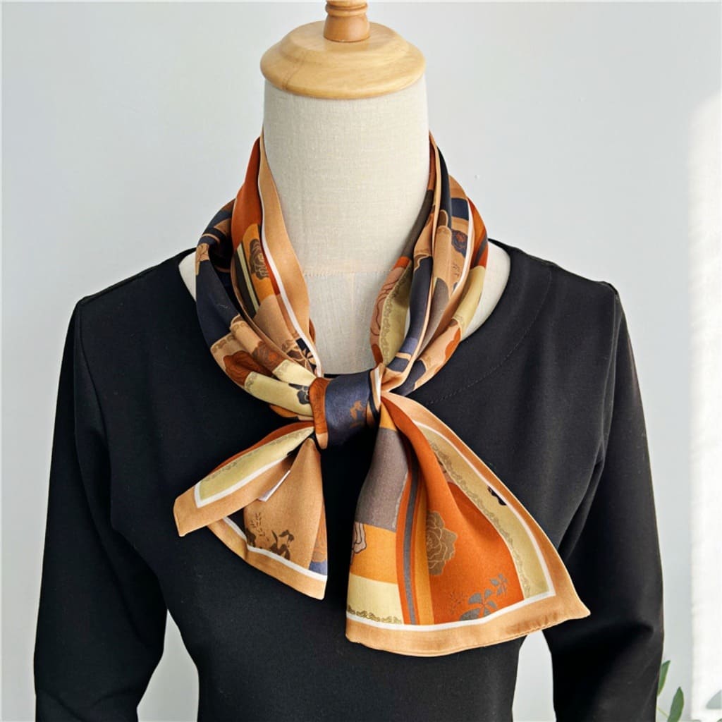 MaraSilk Pure Mulberry Silk Scarf - Ribbon Satin MS754 59" x 6" MS75401