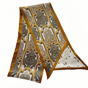 MaraSilk Pure Mulberry Silk Scarf - Ribbon Satin MS756