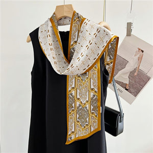 MaraSilk Pure Mulberry Silk Scarf - Ribbon Satin MS756