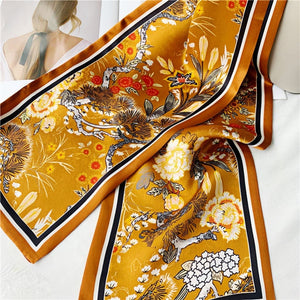 MaraSilk Pure Mulberry Silk Scarf - Ribbon Satin MS757