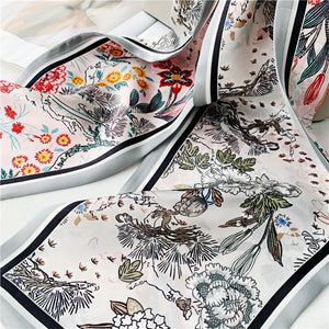 MaraSilk Pure Mulberry Silk Scarf - Ribbon Satin MS757