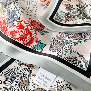 MaraSilk Pure Mulberry Silk Scarf - Ribbon Satin MS757