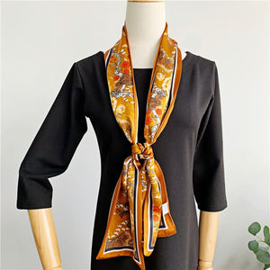 MaraSilk Pure Mulberry Silk Scarf - Ribbon Satin MS757