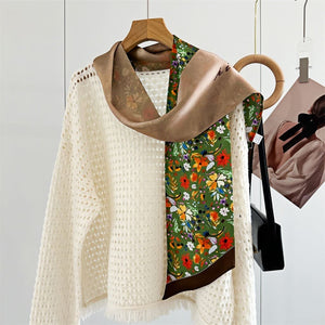 MaraSilk Pure Mulberry Silk Scarf - Ribbon Satin MS759