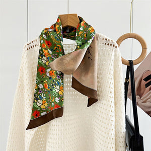 MaraSilk Pure Mulberry Silk Scarf - Ribbon Satin MS759 59" x 6" MS75901