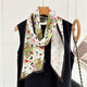 MaraSilk Pure Mulberry Silk Scarf - Ribbon Satin MS762 59" x 6" MS76201