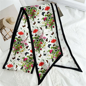 MaraSilk Pure Mulberry Silk Scarf - Ribbon Satin MS762