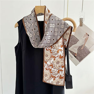 MaraSilk Pure Mulberry Silk Scarf - Ribbon Satin MS763