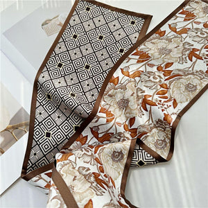 MaraSilk Pure Mulberry Silk Scarf - Ribbon Satin MS763