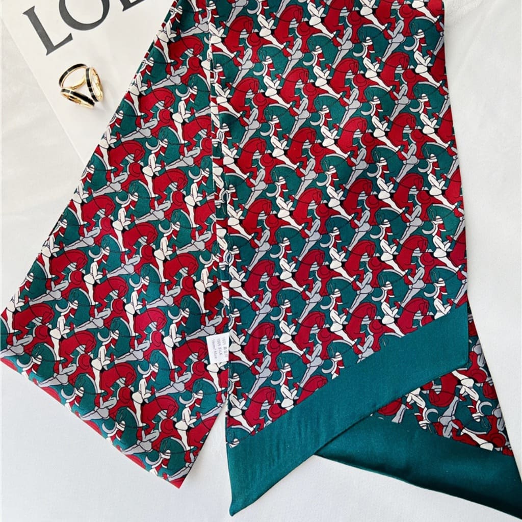 MaraSilk Pure Mulberry Silk Scarf - Ribbon Satin MS765