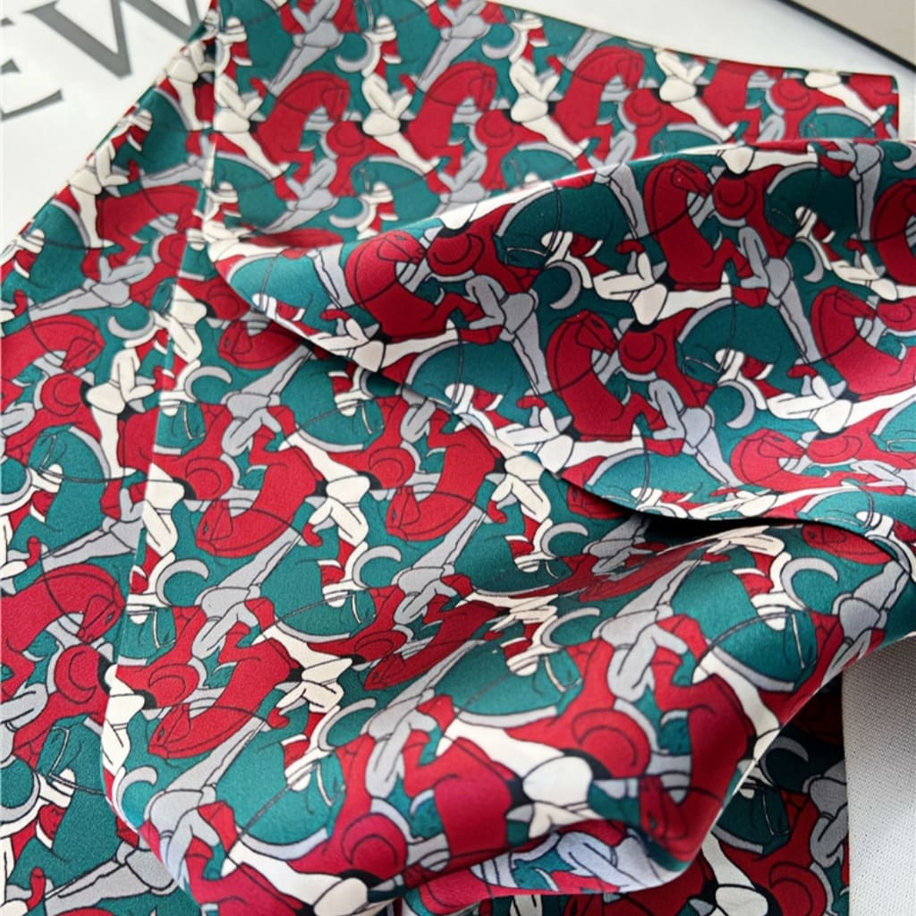 MaraSilk Pure Mulberry Silk Scarf - Ribbon Satin MS765