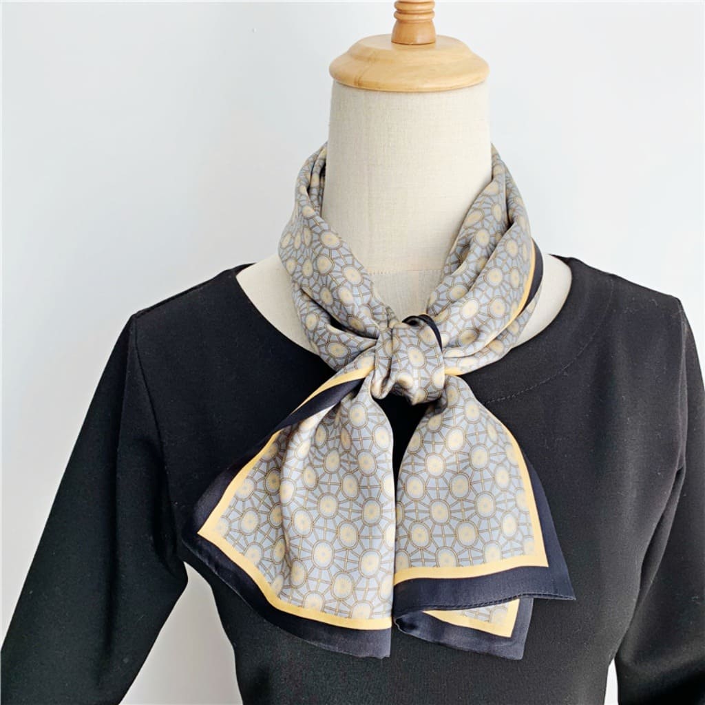 MaraSilk Pure Mulberry Silk Scarf - Ribbon Satin MS766