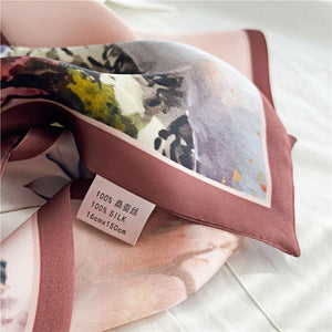 MaraSilk Pure Mulberry Silk Scarf - Ribbon Satin MS767